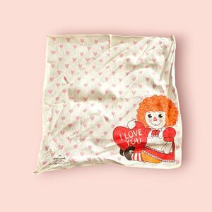 Vtg Raggedy Ann handkerchief